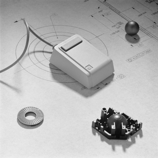 Lisa Mouse by Steve Jobs